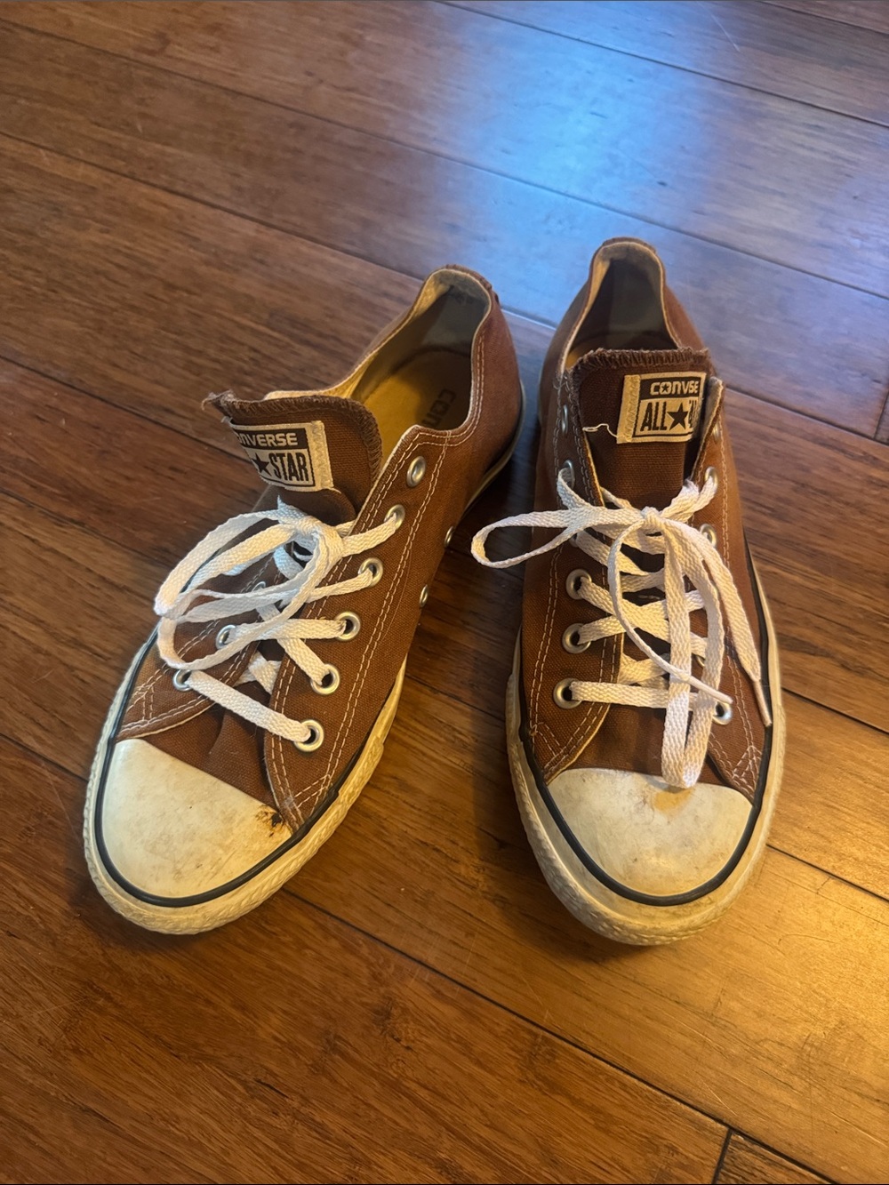 Converse Chuck Taylor All Star Low Top Sneakers — Brown
